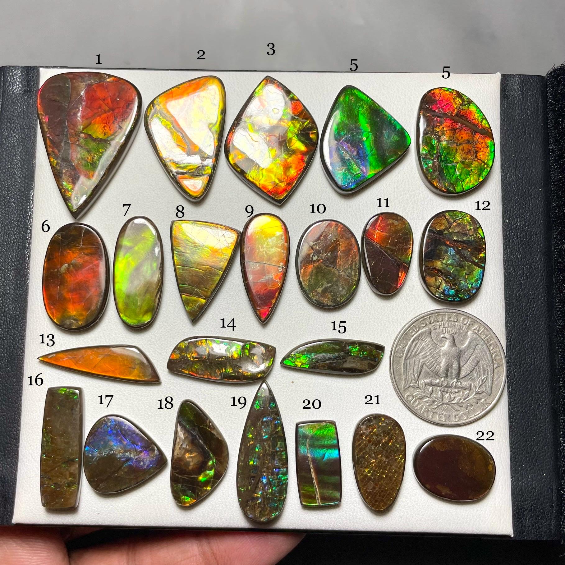AAA+ Quality Ammolite Cabochons for Every Occasion