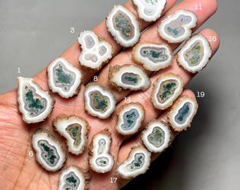 Natural Solar Quartz Stalactite Cabochon Loose Gemstone For Making Jewelry