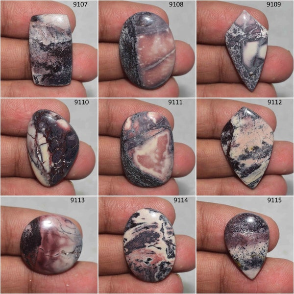 Natural Porcelain Jasper Cabochon High Quality Porcelain Jasper Gemstone Porcelain Jasper Smooth Cabochon For Jewelry