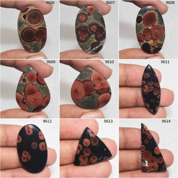 A ONE QUALITY Peanut Obsidian Cabochon, Peanut Obsidian  Natural Gemstone, Peanut Obsidian Jewelry Making Stone