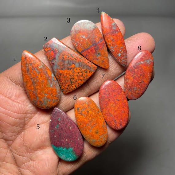 Natural Sonora Sunrise Cabochon: AAA+ Quality Jewelry Stone