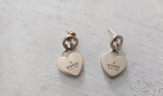 ファッションシーンで話題のこれから流行るブランド12選 Vintage Etsy - Earings Gucci Golden アクセサリー