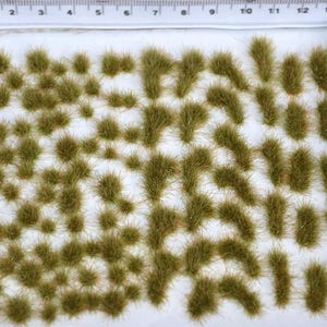 120x 2mm Static Grass Tufts - Self-Adhesive For Wargaming Miniatures & Model Basing