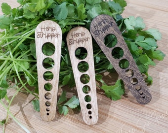 Herb Stripper | Vegetable Leaf Remover | Cilantro | Thyme | Rosemary | Oregano | Tarragon | Marjoram | Gift For Gardener | Mother's Day Gift