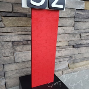 Countdown Tower Christmas Countdown Tower | Outdoor Christmas Decor | Removable Numbers ...