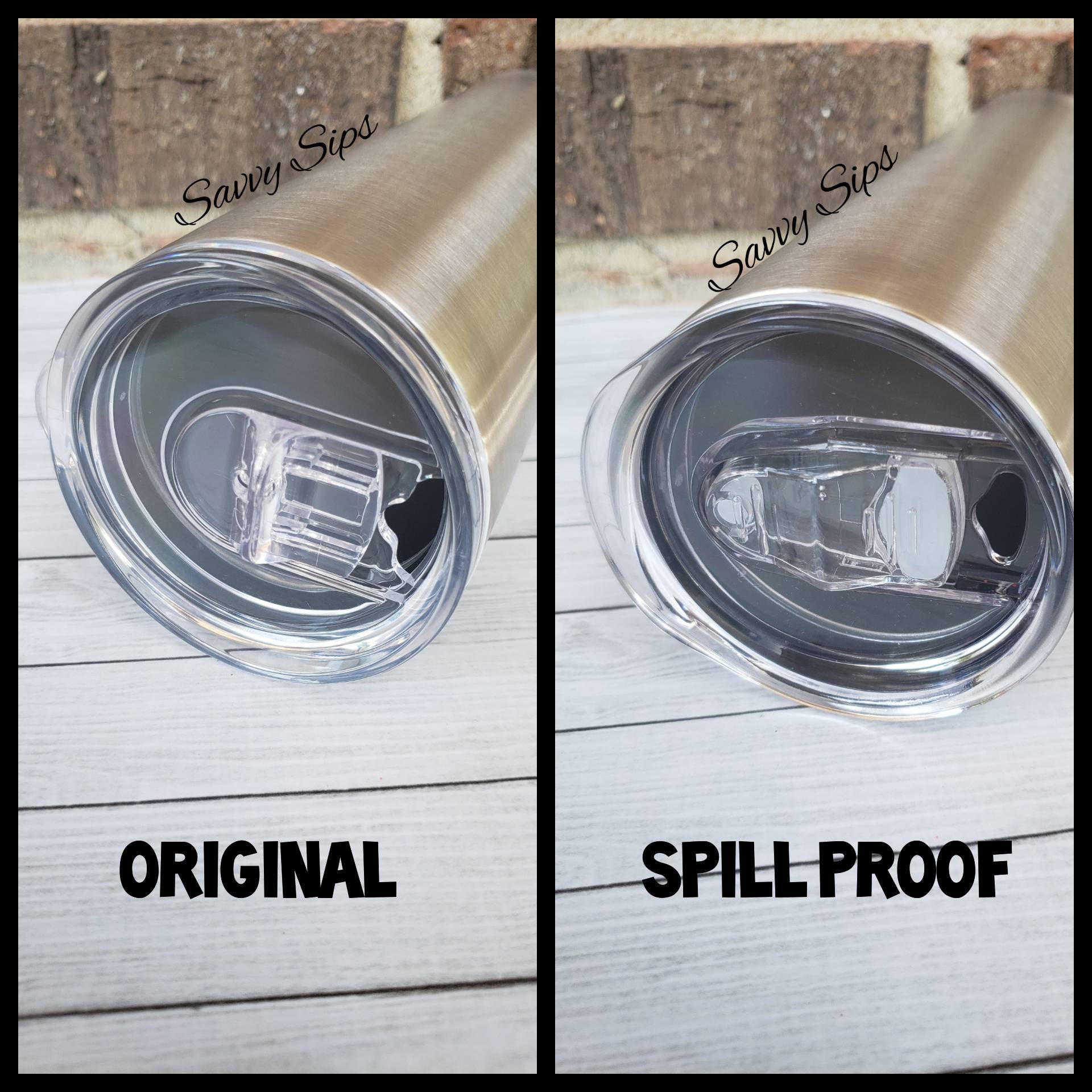 Leak Proof Tumbler Lid – Liquid Savvy