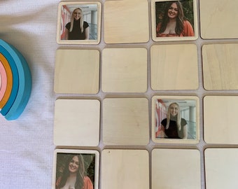 Personalized Photo Memory Game - Etsy