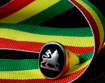 Silver Lion of Judah Ring 11.5 Handmade Moambessa Ring Rasta Haile Selassie Ethiopian silver ring handmade  23-1