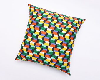 Handmade African Print Pillow Covers - Decorative Pillow Covers -Throw Pillow Cover- Throw Pillowcase - Throw Pillow Cover