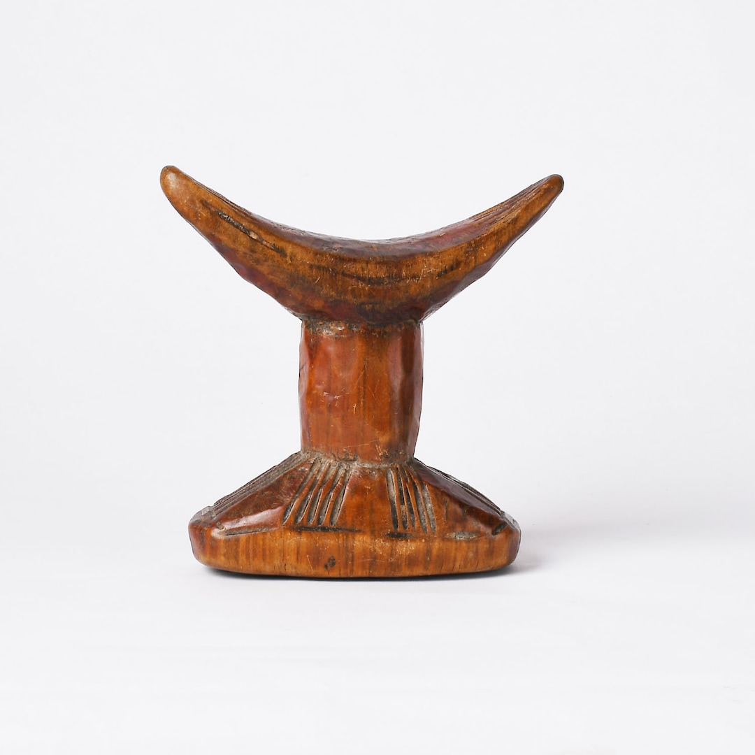 Kickapoo Tribe Headrest African Tribal Headrest Wood Craft Ethiopian Oromo Wooden Headrest ...
