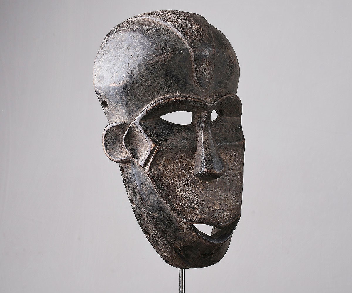  African Tribal Mask Artifact Display Stand, Holder, TA-127B  (mask not Included) : Home & Kitchen
