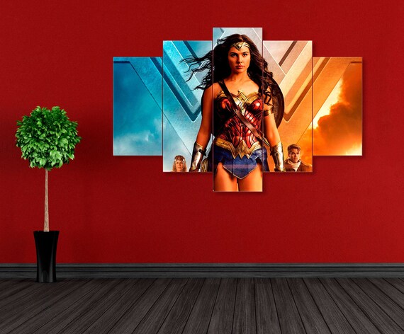 Wonder Woman Comics Wall Art Dc Wall Art Wonder Woman Dc Comics