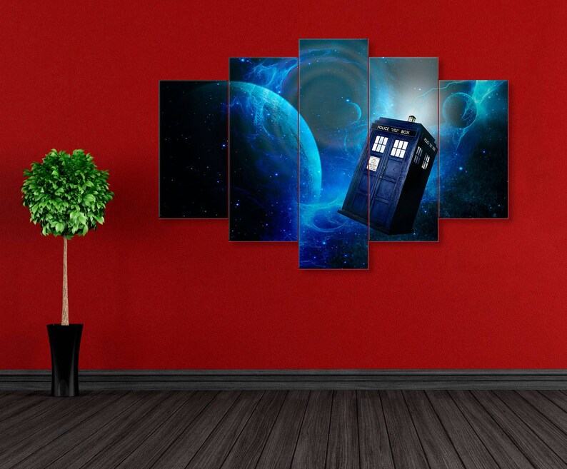 Doctor Who Tardis Time Lord Canvas Travel