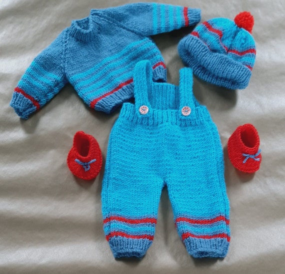 Hand knitted dolls clothes best sale