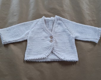 Hand knitted cardigans