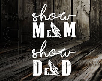 Barrel Racer, Show Mom, Show Dad, Western Quarter Horse, Rodeo, NBHA, Can Chaser, Clip Art SVG Files, Silhouette svg, Cricut svg, Cut File