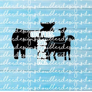 Show Stock Group Clipart - Show Lamb, Show Calf, Show Doe, Show Goat, Livestock, Show Animals, Cricut, Silhouette, JPG, SVG