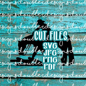 Fichiers SVG Clip Art cheval et cavalier, APHA Paint Horse, cheval de trait, cheval de randonnée, sentier de spectacle, cheval Western, Cricut, Silhouette, SVG