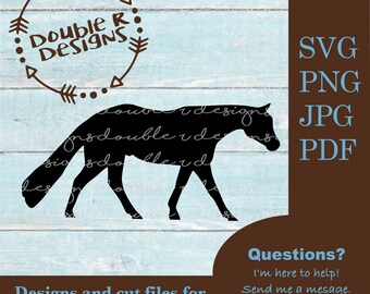 Pleasure Horse Clip Art SVG Files, Cricut, Silhouette, SVG