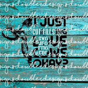 I Just Freaking Love Cows Okay? Clip Art SVG File Silhouette svg, Cricut svg, Cut File