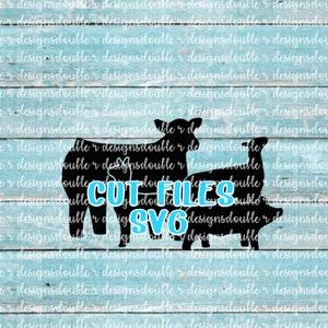 Market Show Group Clipart - Show Lamb, Pig, Goat, Calf, Market Animals small business and personal use, Cricut, Silhouette, SVG, PDF, JPG