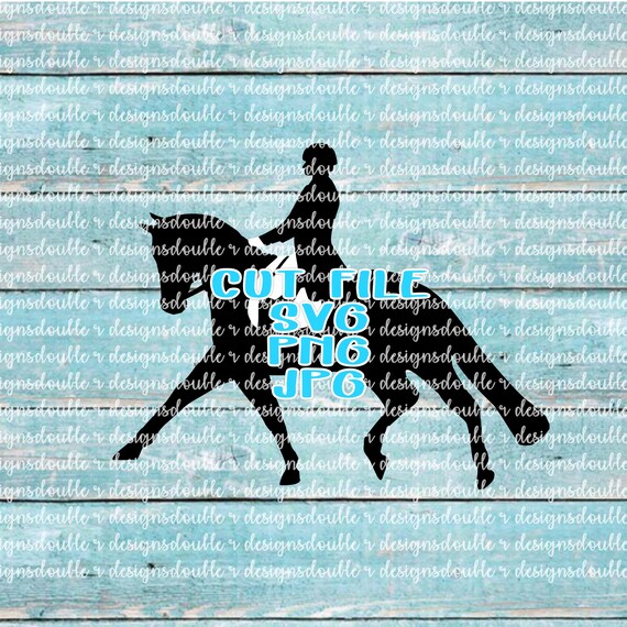 Download Dressage Horse And Rider Clip Art Svg Files Cricut Etsy PSD Mockup Templates