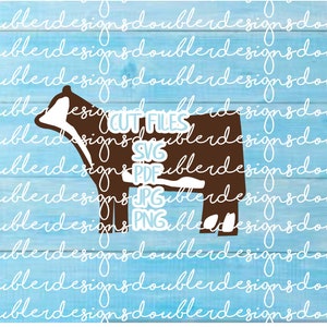Hereford Heifer #2 Show Cattle, Cattle Ranch, Show Hereford Files for small business and personal use, Cricut, Silhouette, SVG, PDF, JPG