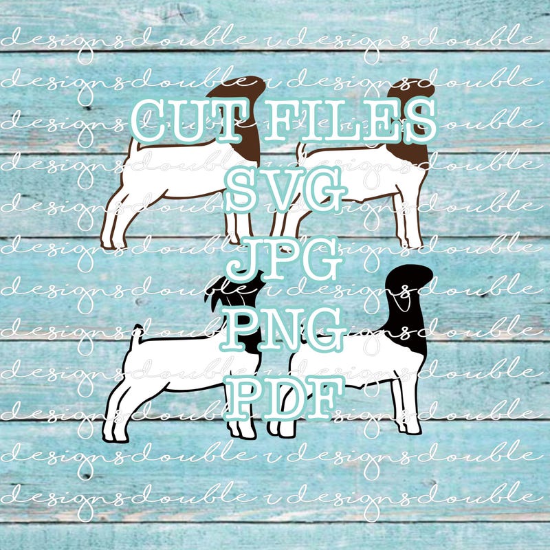 Vector Show Goat Show Goat Clip Art - Etsy