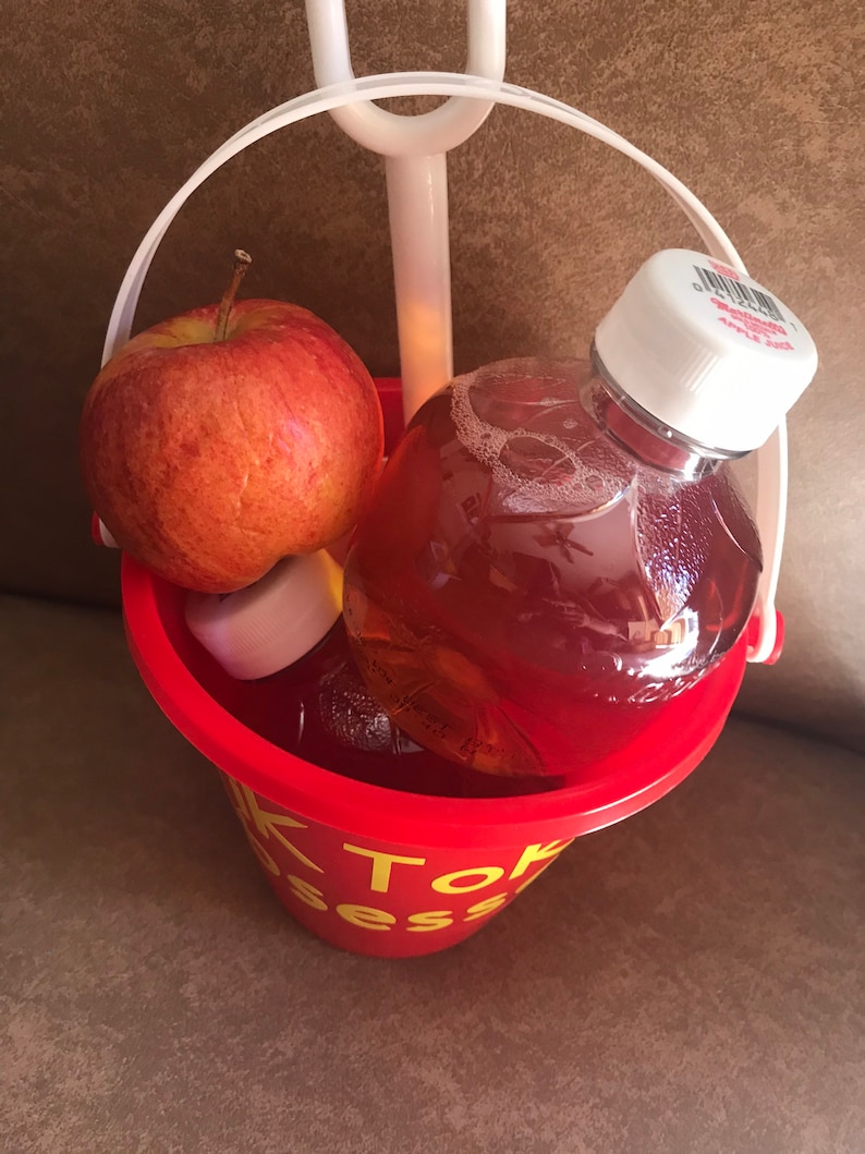 Tik Tok Obsessed Beach Bucket With Apple Juice Etsy