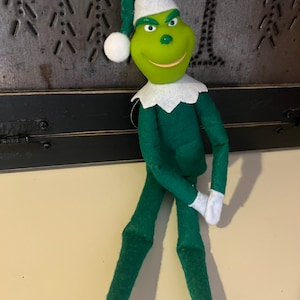 Grinch on the shelf