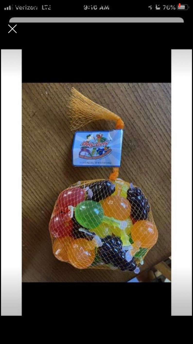 Tik tok obsessed beach bucket with Tik tok fruit shaped jelly Etsy