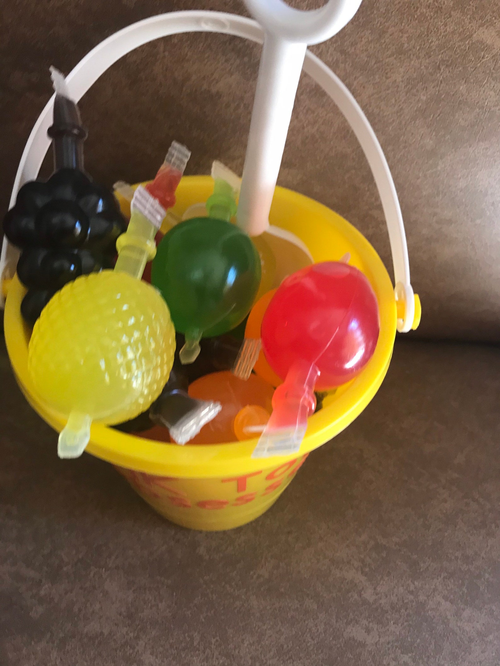 Tik Tok Obsessed Beach Bucket With Tik Tok Fruit Shaped Jelly Etsy