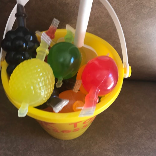 Tik Tok Obsessed Beach Bucket With Apple Juice Etsy