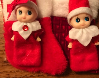 Baby elf boy and girl