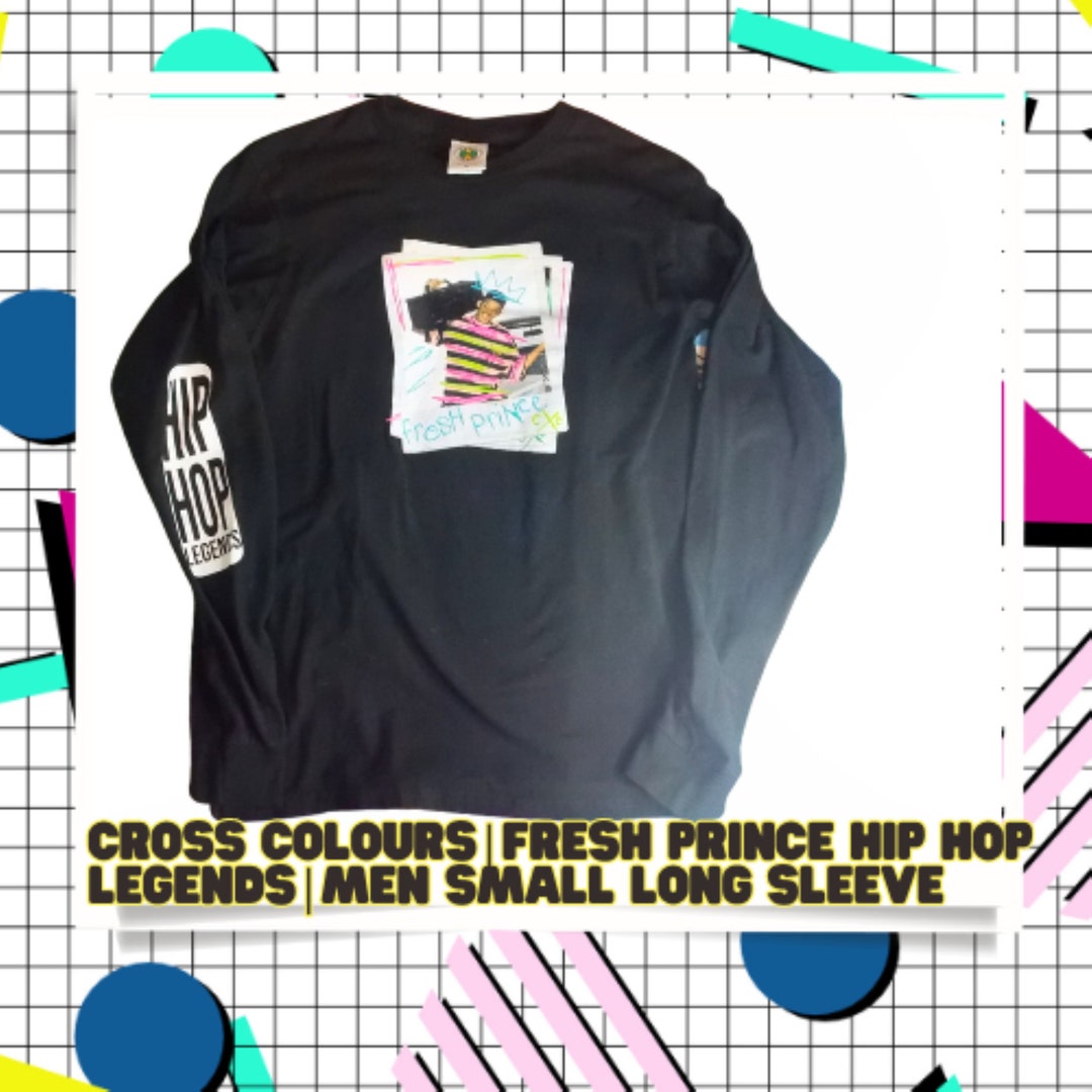 Cross Colours Hip Hop Legends Fresh Prince Long Sleeve [REPRINT 2019