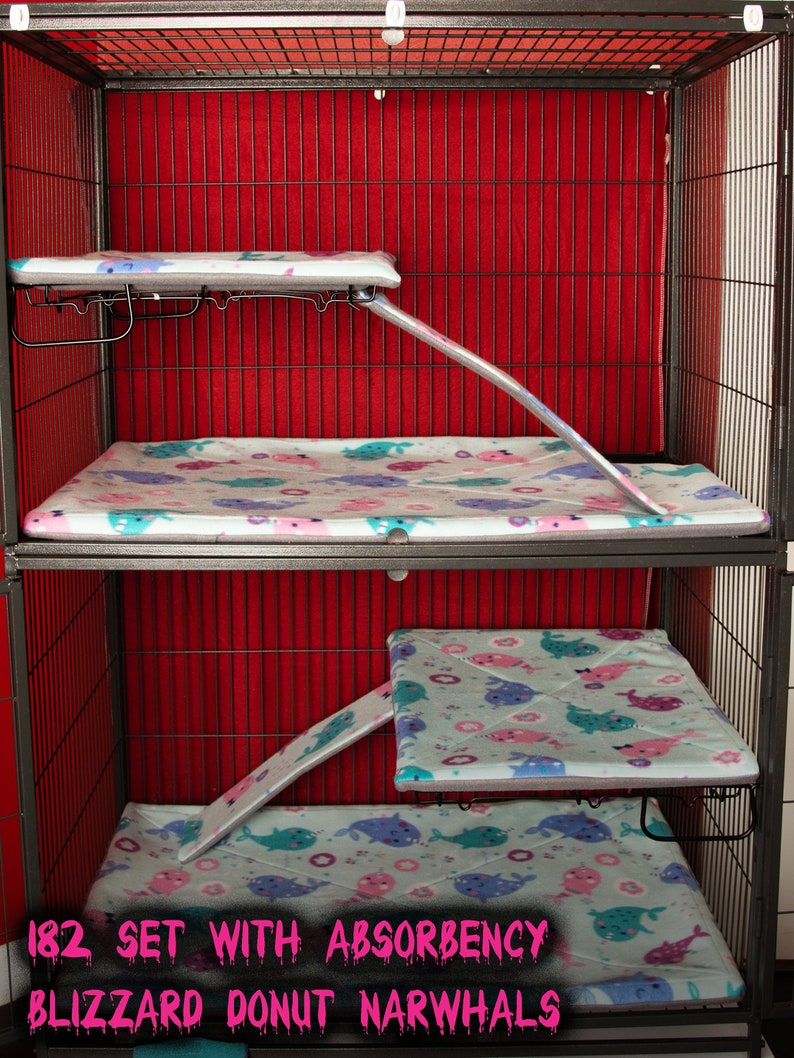Blizzard 182 Ferret Nation Custom Cage Liners Ferret | Etsy