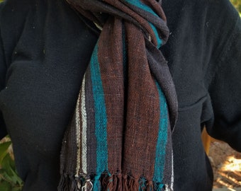 Raw Silk Scarf from Madagascar  1460