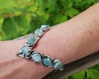 Bracelets - Alpaca Silver with Semiprecious Stones