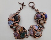 Bracelets - Copper with Semiprecious Stones