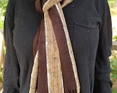 Raw Silk Scarf from Madagascar  1533