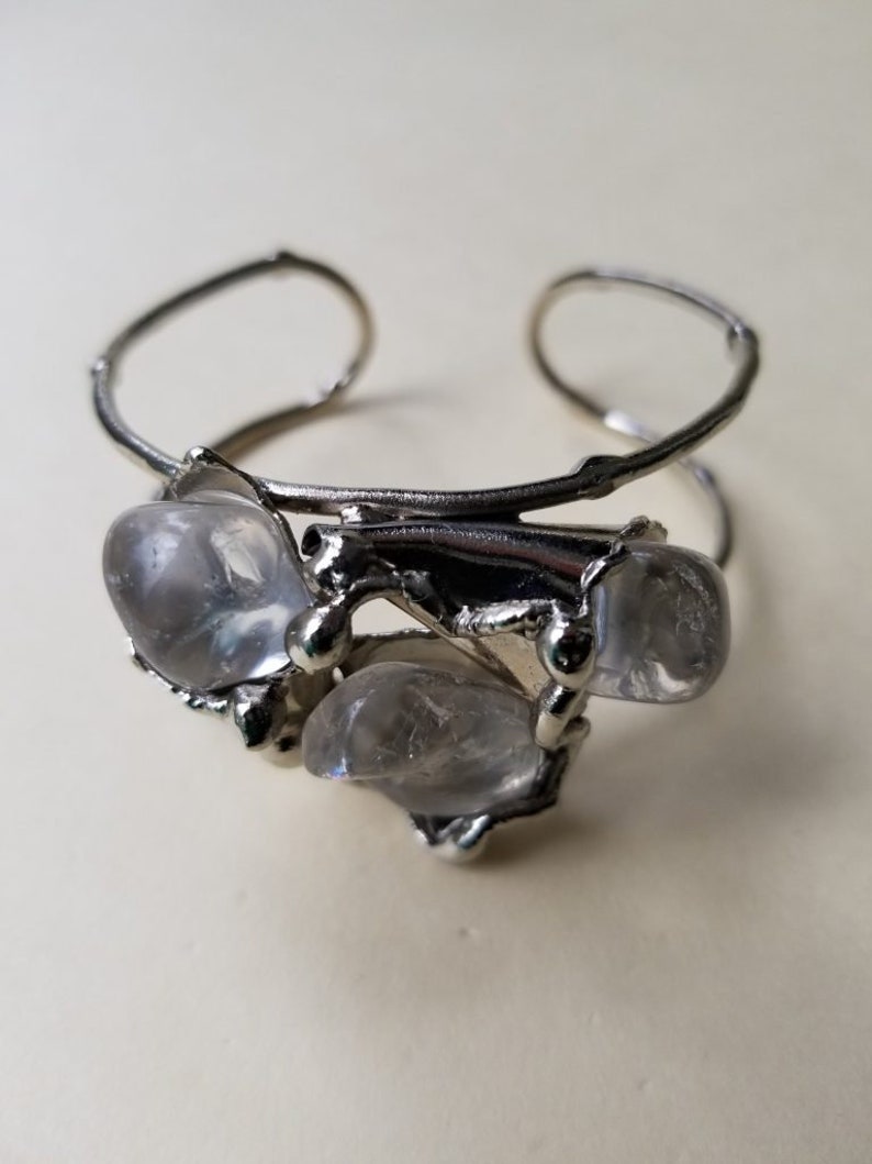 Jasmine Bracelet II Alpaca Silver with Semiprecious Stones image 6
