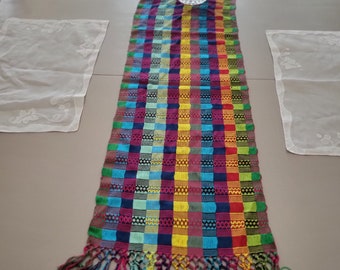 Multicolor Table Runner from Guatemala TR5