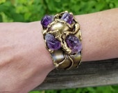 Jonquil Bracelet - Brass with Semiprecious Stones