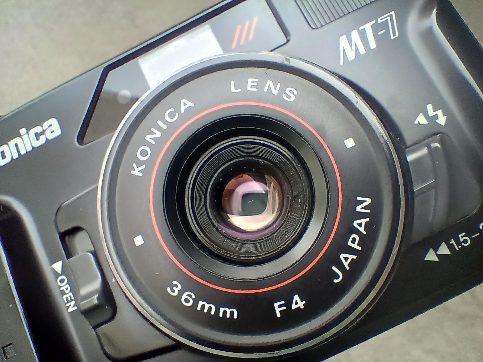 Konica MT-7 コンパクトカメラ 35mm F4 Konica MT-7 フィルムカメラ