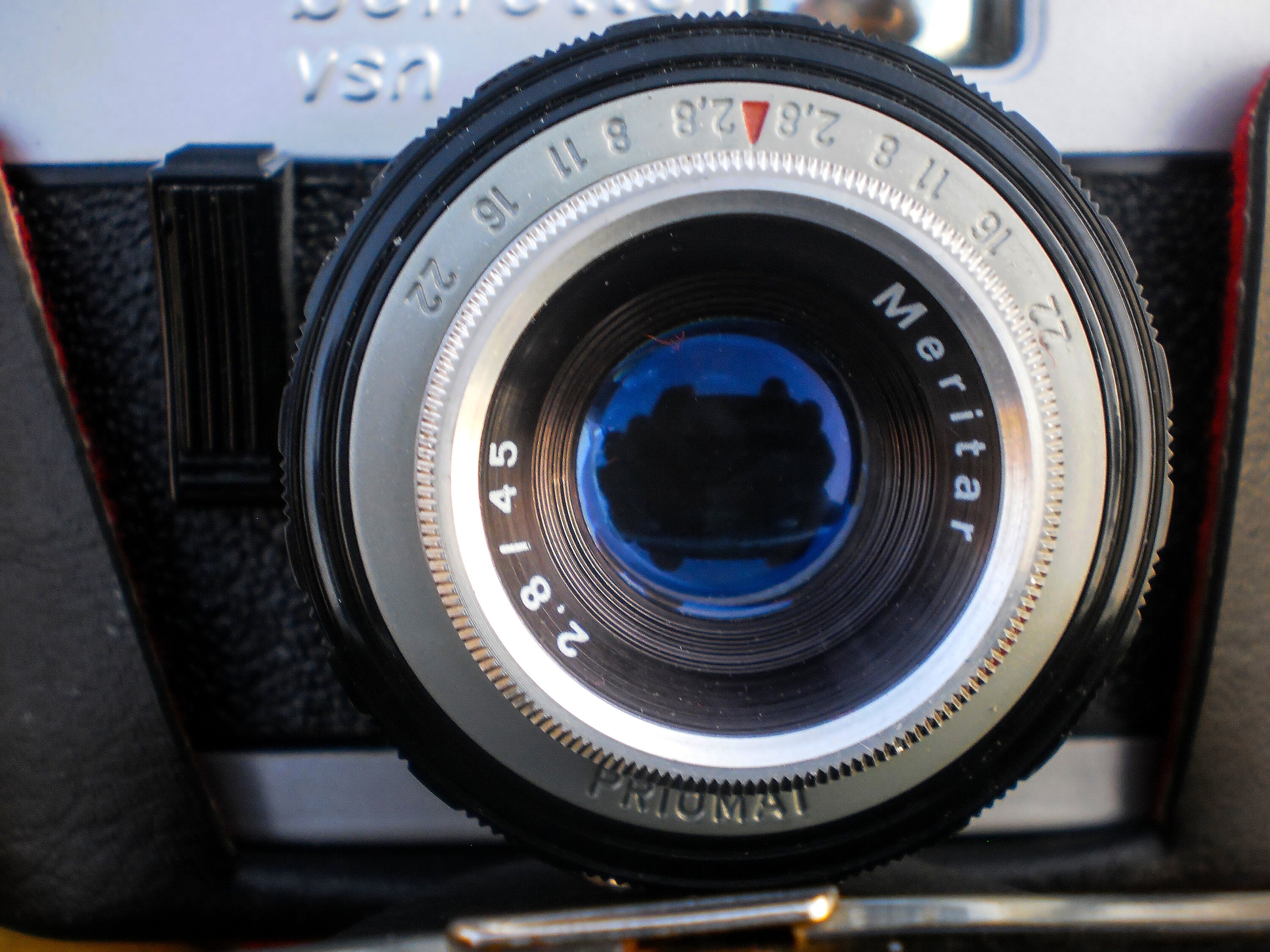 Beirette Vintage 35mm camera made in Germany in the 1970s. An Etsy