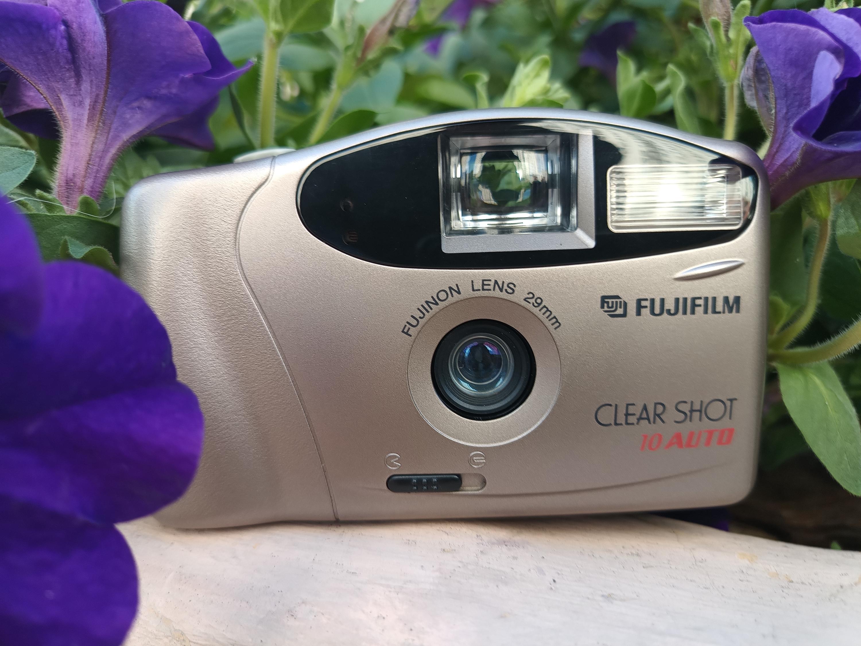 Vintage Film Camera Fujifilm Clear Shot 10 Auto | Retro Camera for