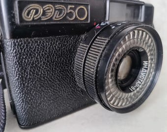 FED 50 Soviet Compact Film Camera | Fully Working | Tested with Film