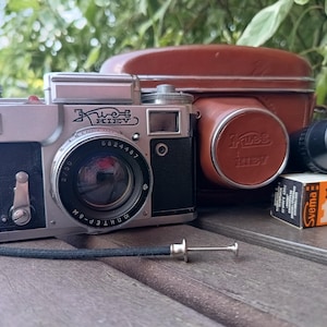 Vintage Kiev-4 Rangefinder 1961 – Tested, Legendary Contax Clone, Epic Bundle, unique kit