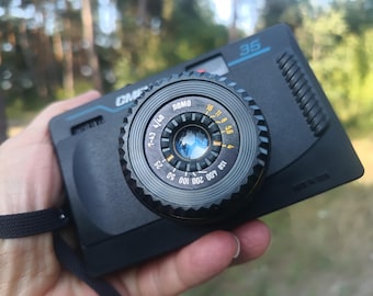Real LOMO Smena 35 — Soviet 35mm Film Camera — Lighter Modern Model — Tested & Working