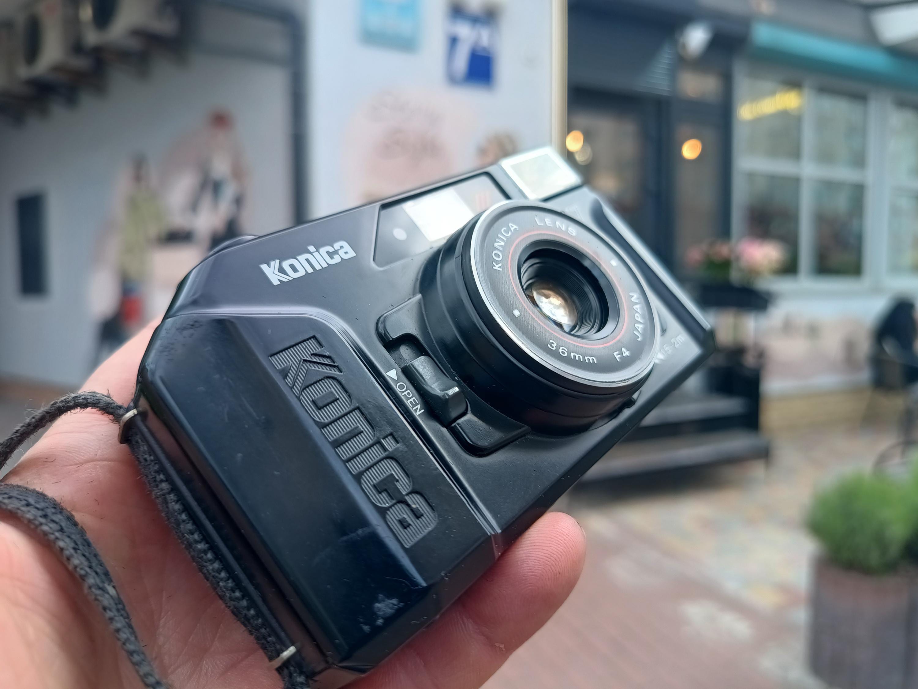 Konica MT-7 コンパクトカメラ 35mm F4 Konica MT-7 フィルムカメラ